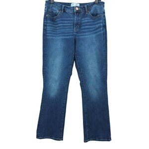 Buckle BKE Gabby Jeans High Rise Curvy Fit Bootcut 29x28.5 Stretch Dark Wash